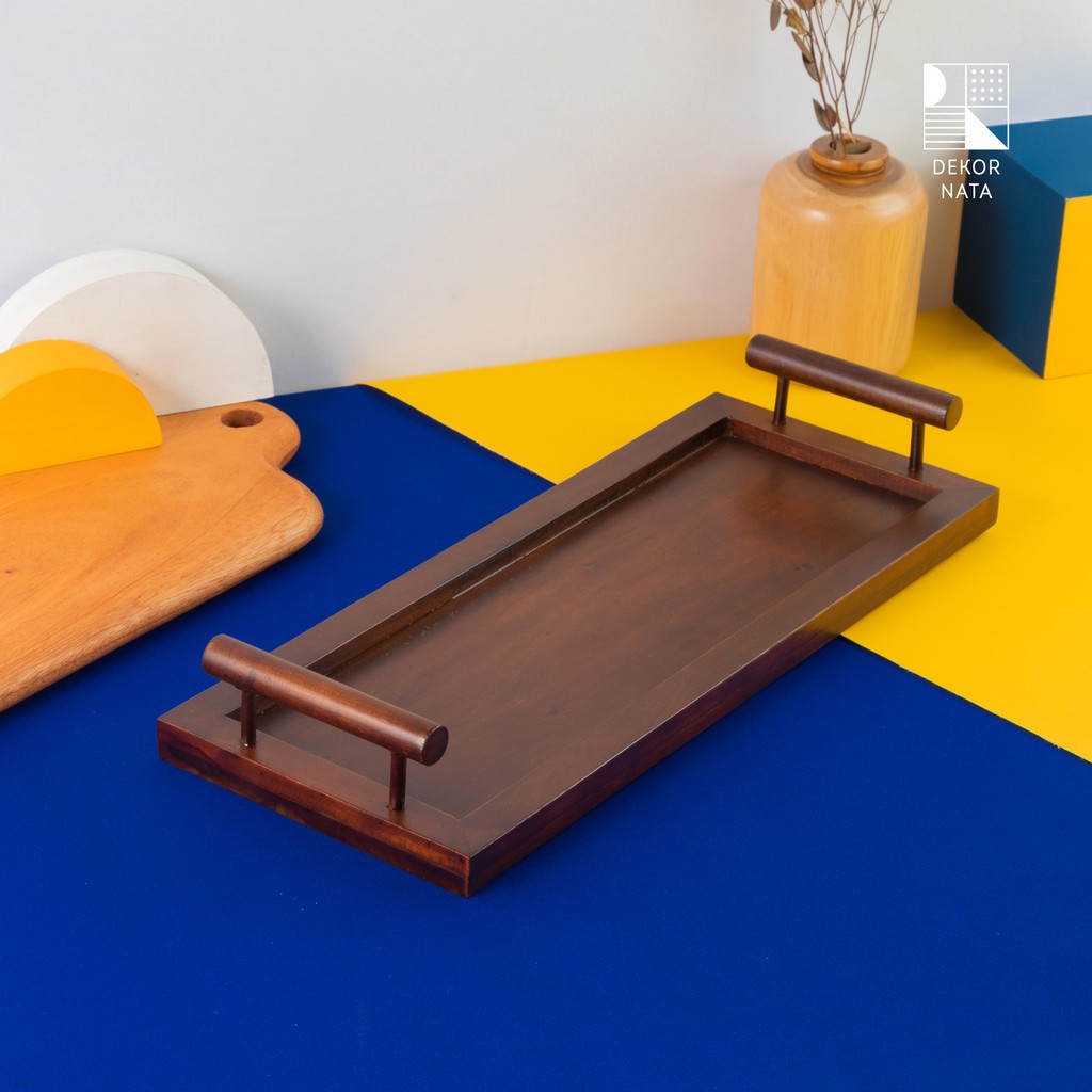 

Dekornata Aira Wooden Wooden Tray / Nampan Kayu / Serving Tray