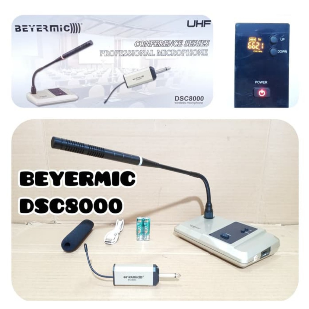 MIC MEJA WIRELESS BEYERMIC DSC8000 beyermic dsc 8000 single mic