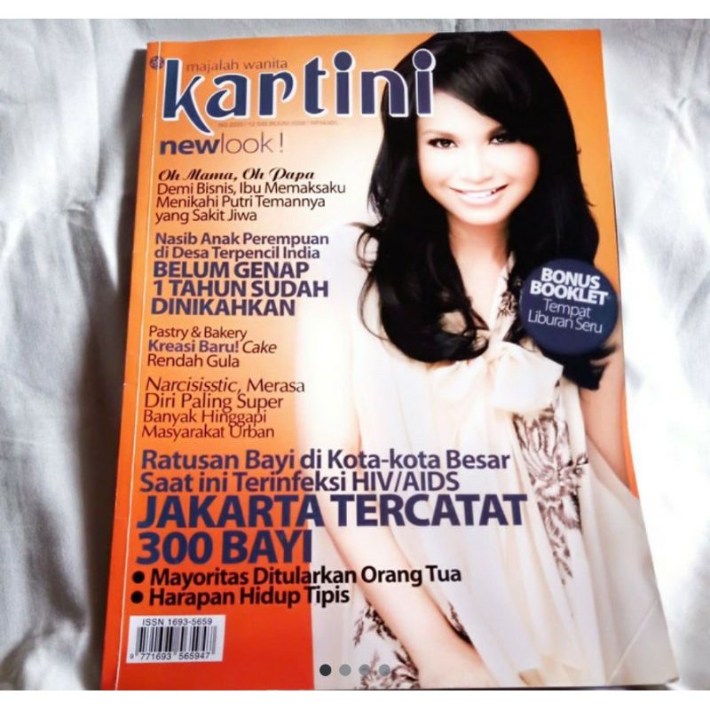 Majalah Kartini 2008 Rossa Mode Bawahan Cantik untuk Kebaya