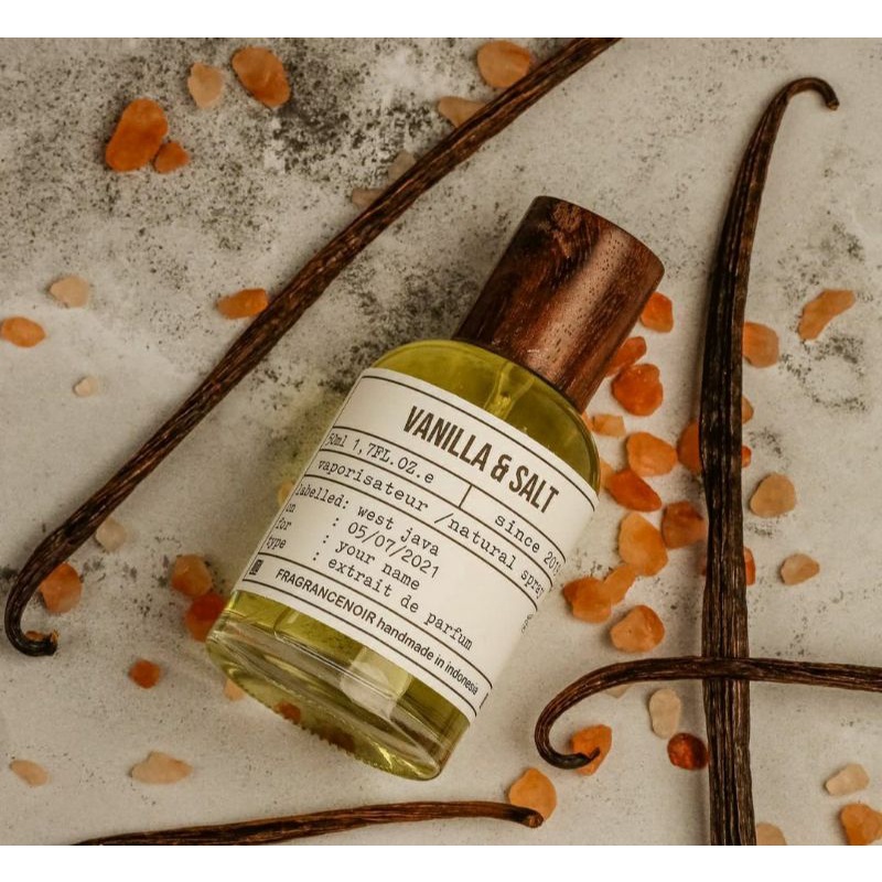 Decant Fragrance Noir / Fonce Iris Alpha Vanilla & Salt Santal Noir De Vanille Roses Vanille Tabac
