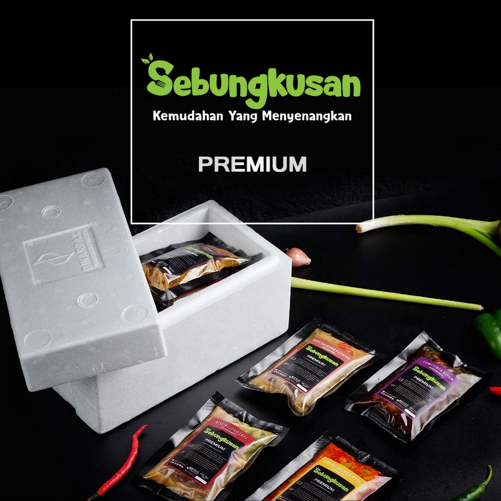 

Sebungkusan Premium - Paket Lengkap 5 Menu