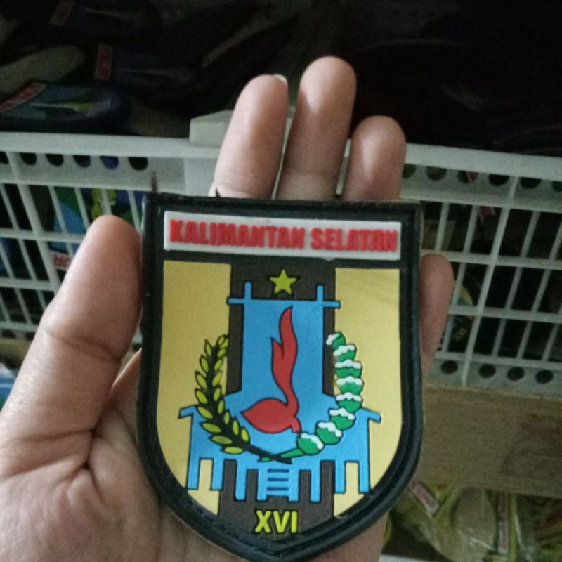 LOGO VELCRO KWARDA KARET murah