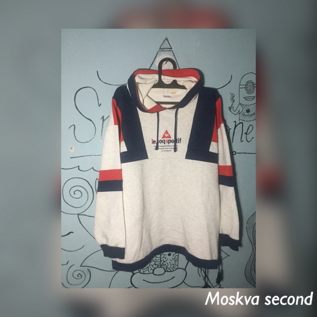 Hoodie vintage le coq sportif