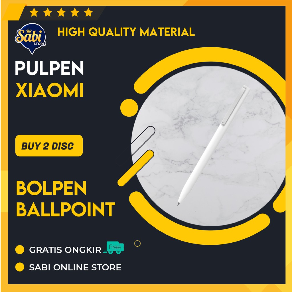 

ORIGINAL XIAOMI / MI PEN BALLPOINT / PULPEN PREMIUM / KUALITAS TERBAIK /