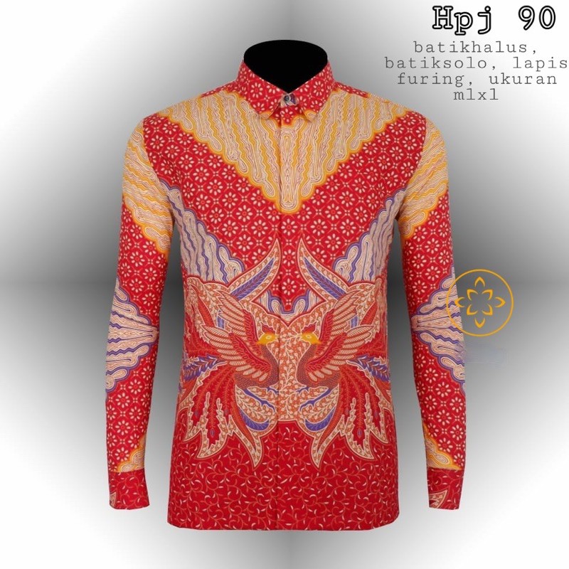 KEMEJA BATIK LENGAN PANJANG 90