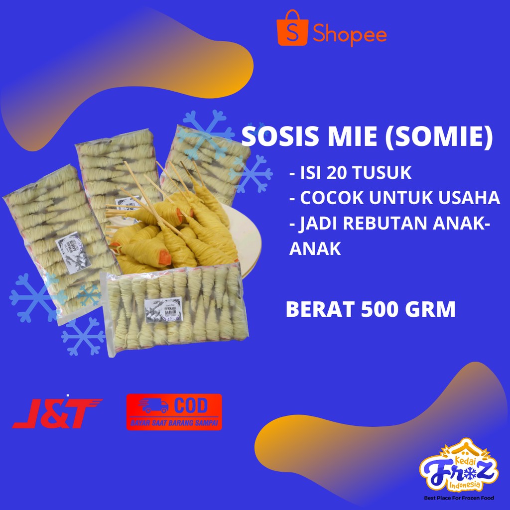 

Somi Sosis Mie Gulung isi 20