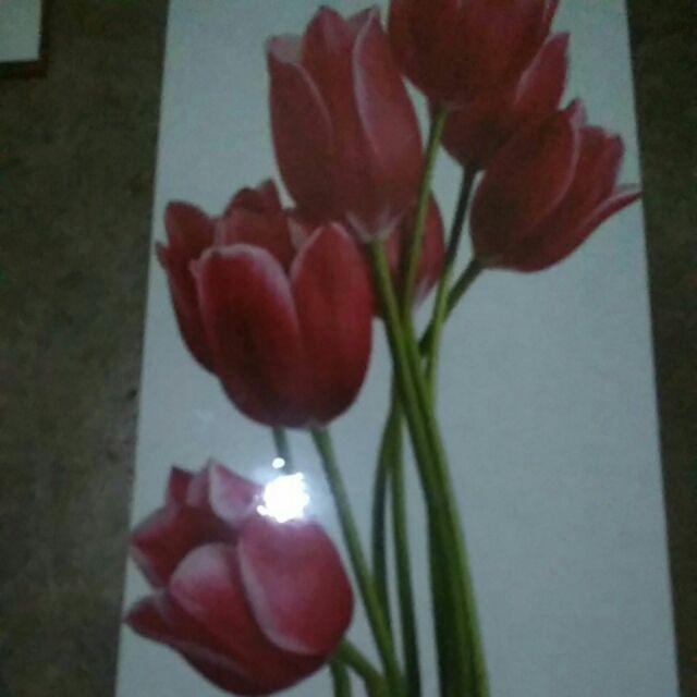 Hiasan Dinding Walldecor Pajangan Dinding Shabby Chic Tulip Wp 07