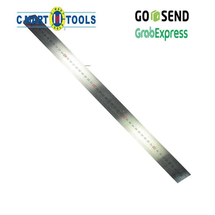 

Stainless steel ruler/Penggaris Stainless C-Mart CD0019