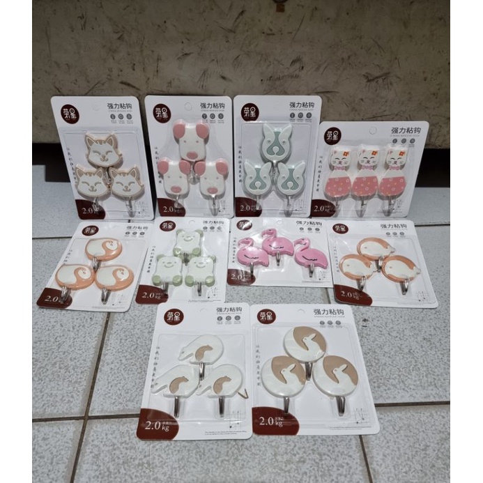 Kapstock Kapstok Tempel Motif / Kapstock Gantung / Kapstok Tempel