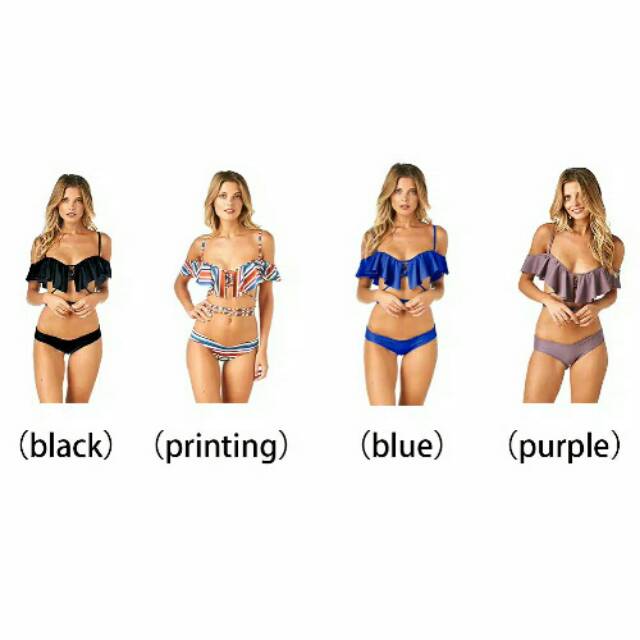 Baju renang 2piece wanita