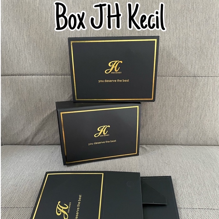 GIFT BOX LIPAT JIMS HONEY BESAR DAN KECIL