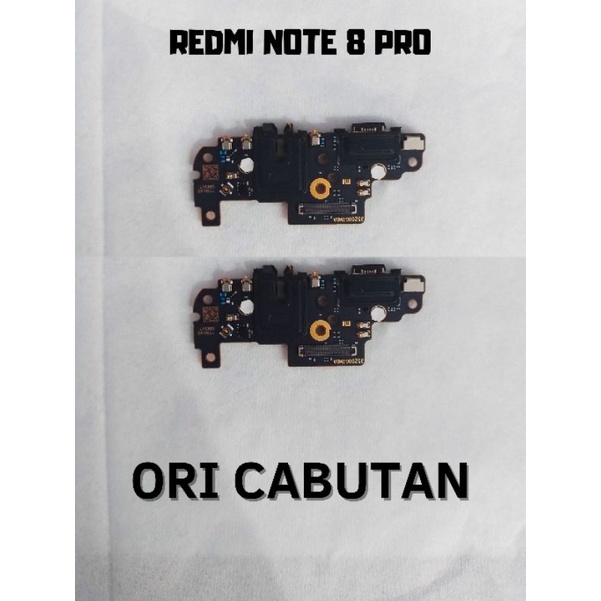 PAPAN PCB FLEXIBLE KONEKTOR CAS REDMI NOTE 8 PRO ORI CABUTAN