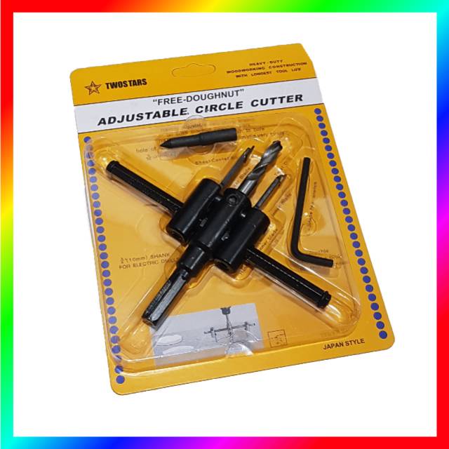 Adjustable circle hole cutter 30mm-120mm