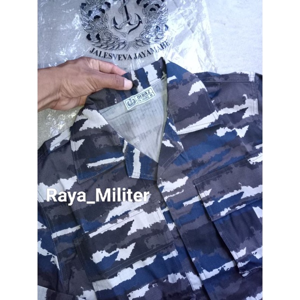 ORI 100%. baju PDL KRI Layar TNI AL, jatah 2021