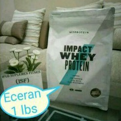 Myprotein Impact Whey Ecer 1 lbs Repack 450 Gram My Protein Impact Whey Eceran 1 lbs