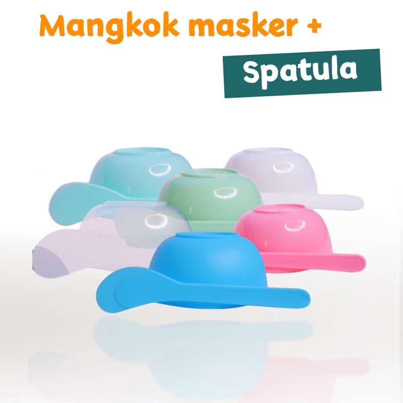 Beauty set mangkok masker 2 in 1