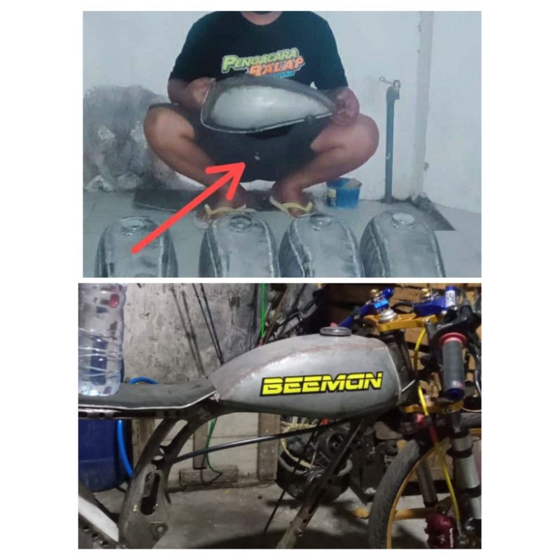 tangki herex model GL Mini Landai tangki drag tangki mini balap frame gl cb mp tiger