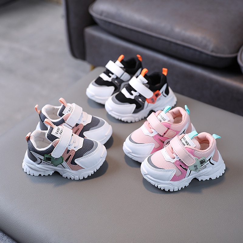 HappyOliver GO ARROW 2021-4 Sepatu Anak Laki Laki Perempuan Sneakers Sekolah 1-6 Tahun Import