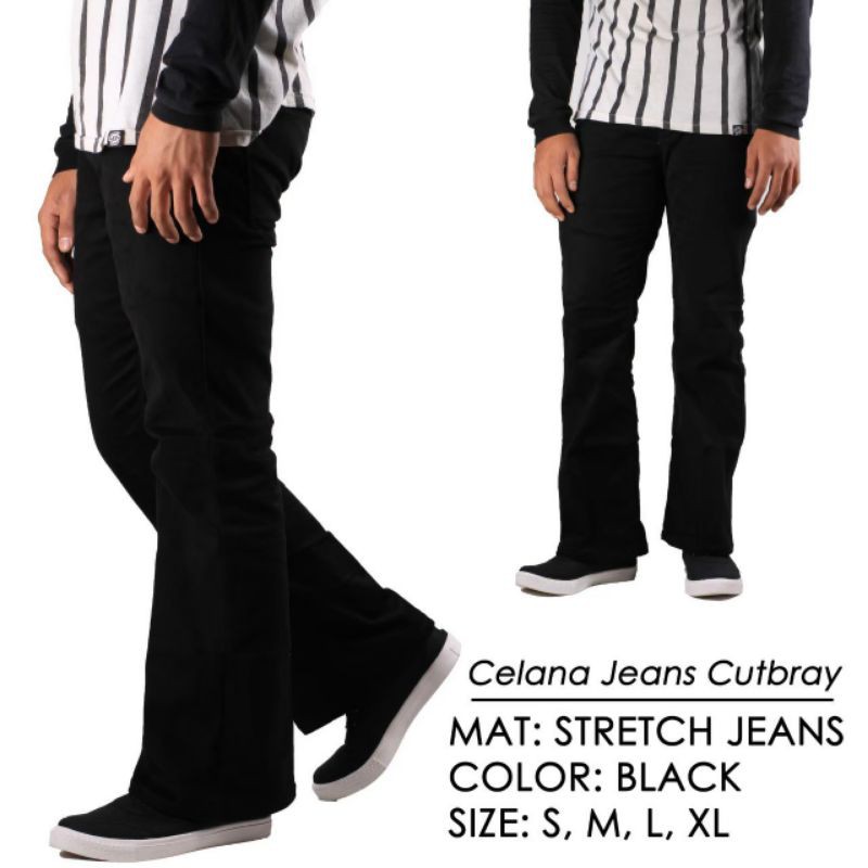 CelanaCutbray Jeans - Celana Cutbray Pria - Celana cutbray original
