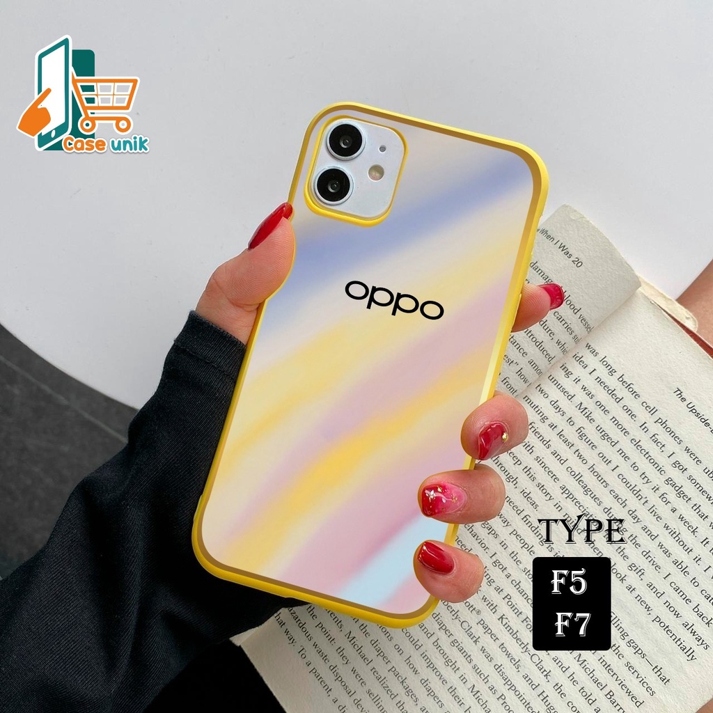 SS044 SOFTCASE RAINBOW OPPO A31 A8 A3S A5S F9 A7 A12 F1S RENO 4 4F 5F A94 A59 A11k A39 A71 A83 A57 F5  F7 YOUTH CS3233