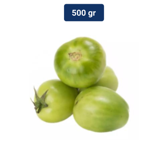 

Tomat Hijau Grade A 1 pack (500 gr)