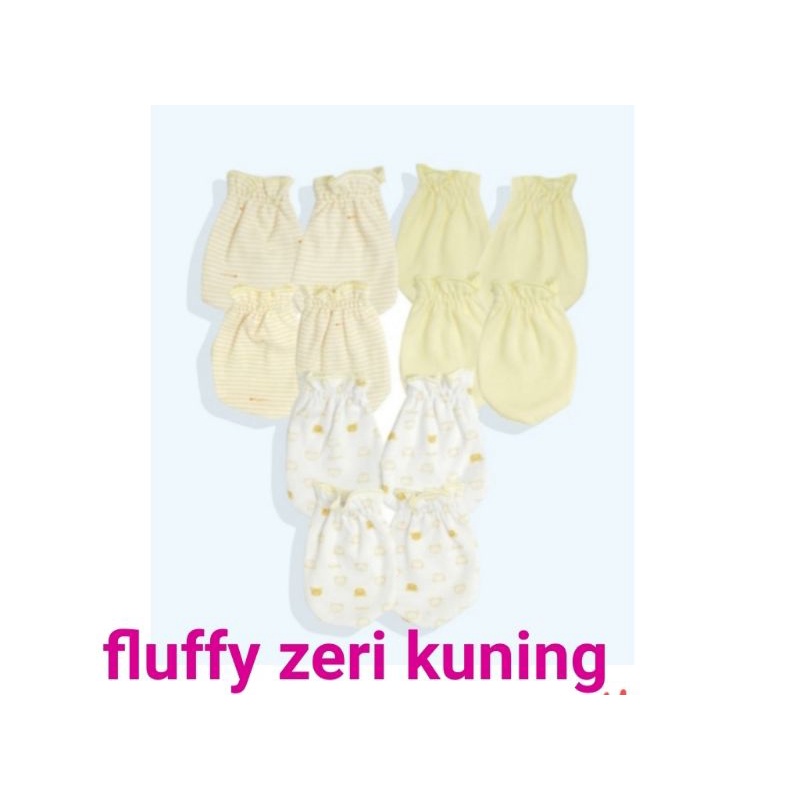 Fluffy sarung tangan kaki bayi baby mitten