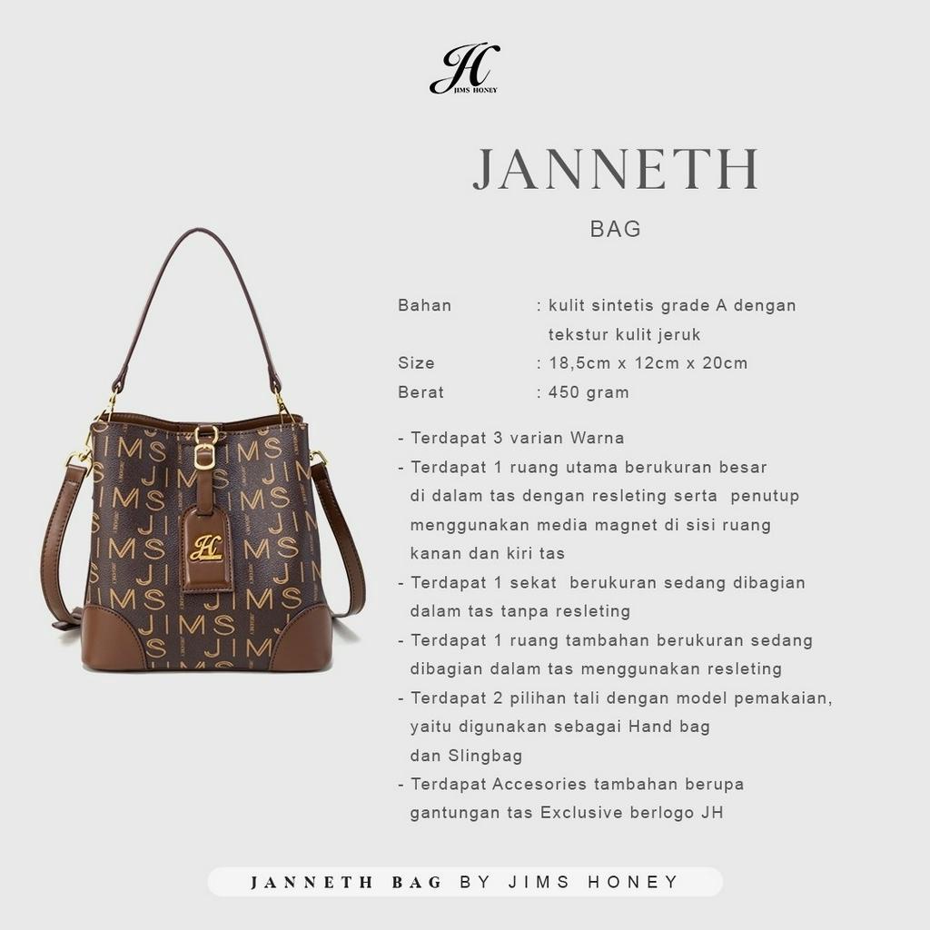 JIMS HONEY TAS SELEMPANG WANITA JANNETH BAG