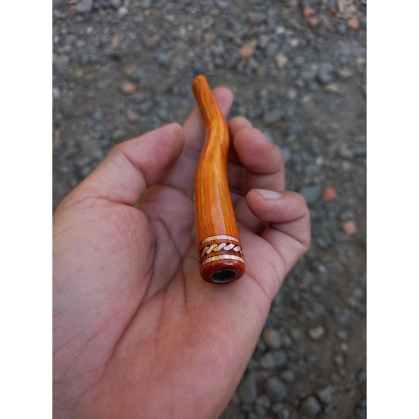 pipa galih secang bentuk S panjang 10 cm