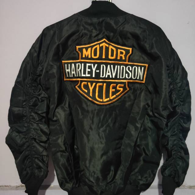 JAKET BOMBER HARLEY DAVIDSON FULL BORDIR PREMIUM