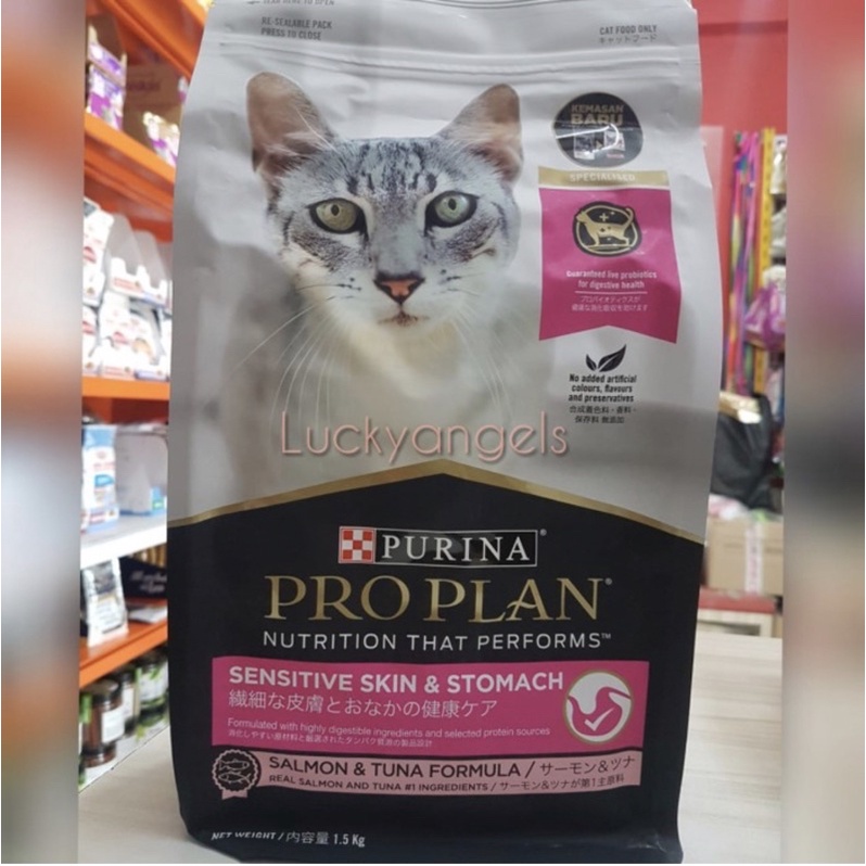 Jual Proplan Adult Sensitive Skin Stomach Kg Shopee Indonesia