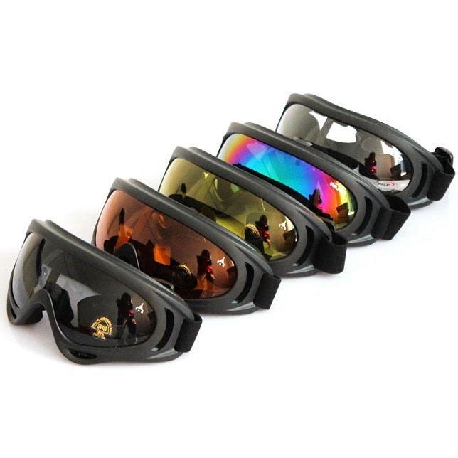 Kacamata Goggles Ski UV400 - Coklat