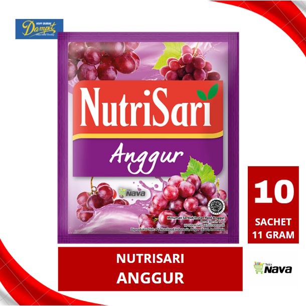 

NUTRISARI ANGGUR 10pc / NUTRISARI ANGGUR / NUTRISARI
