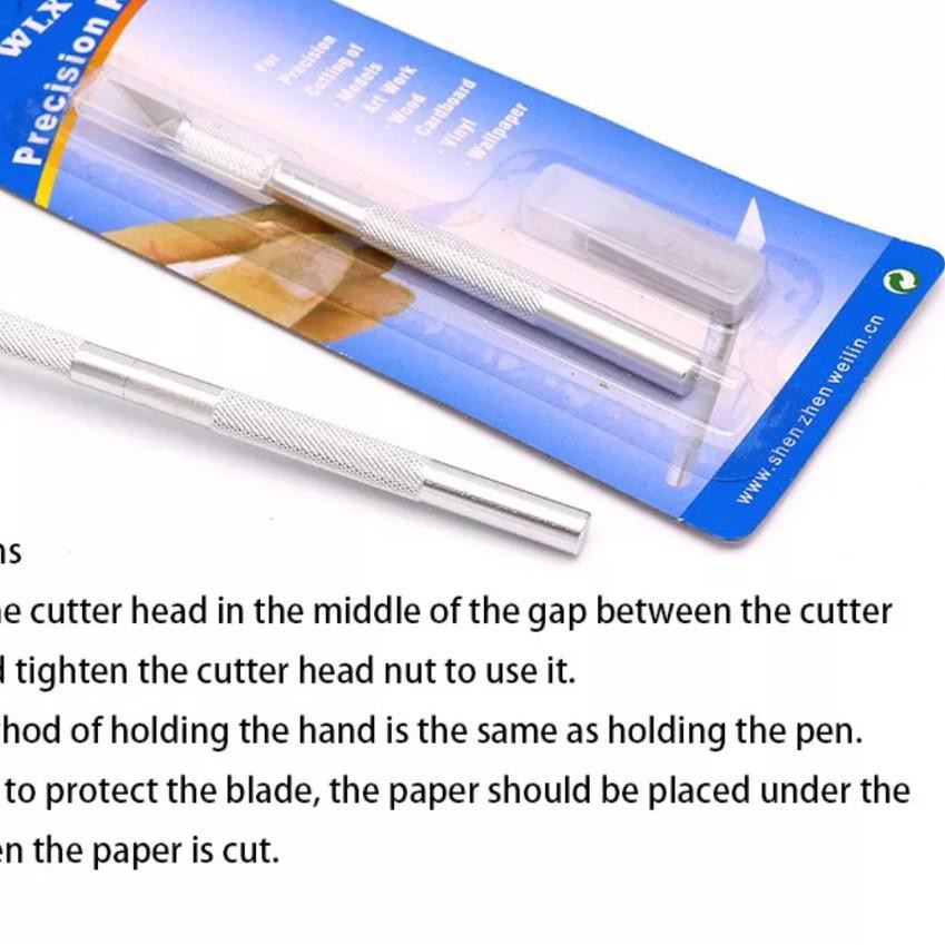 

PROMO 11.11 KODE-234 PEN CUTTER bonus 5 isi cutter