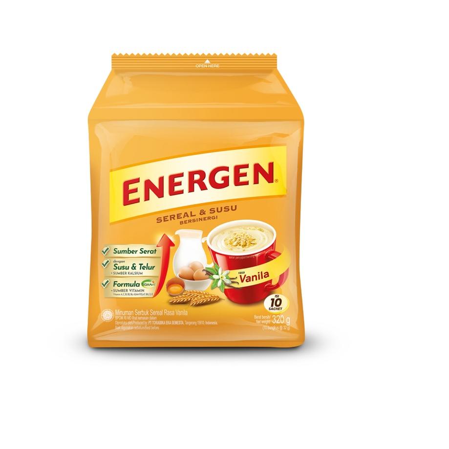 

NEW !!! 3.3 Energen Vanilla Pouch @32 gram [KODE 48]