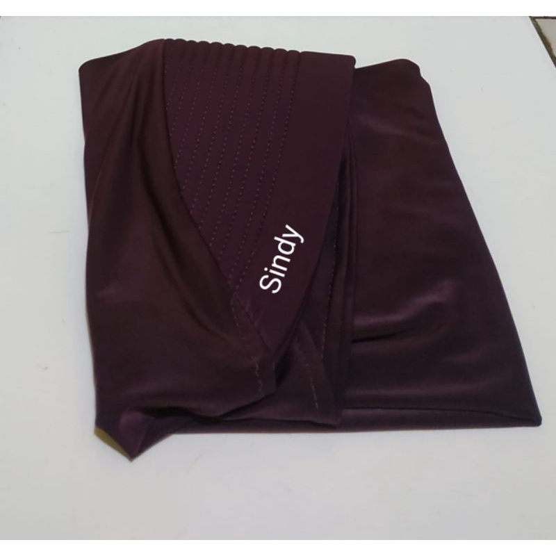 bergo sport pendek  terbaru-Ungu tua