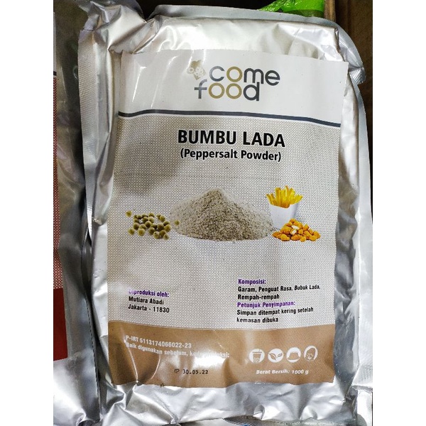 

Bumbu Lada 1000gr Come Food / Peppersalt Powder