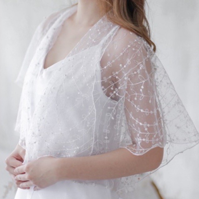𝙏𝙪𝙩𝙪𝙡𝙡𝙚 Marrie Robe WEDDING ROBE KIMONO PENGANTIN