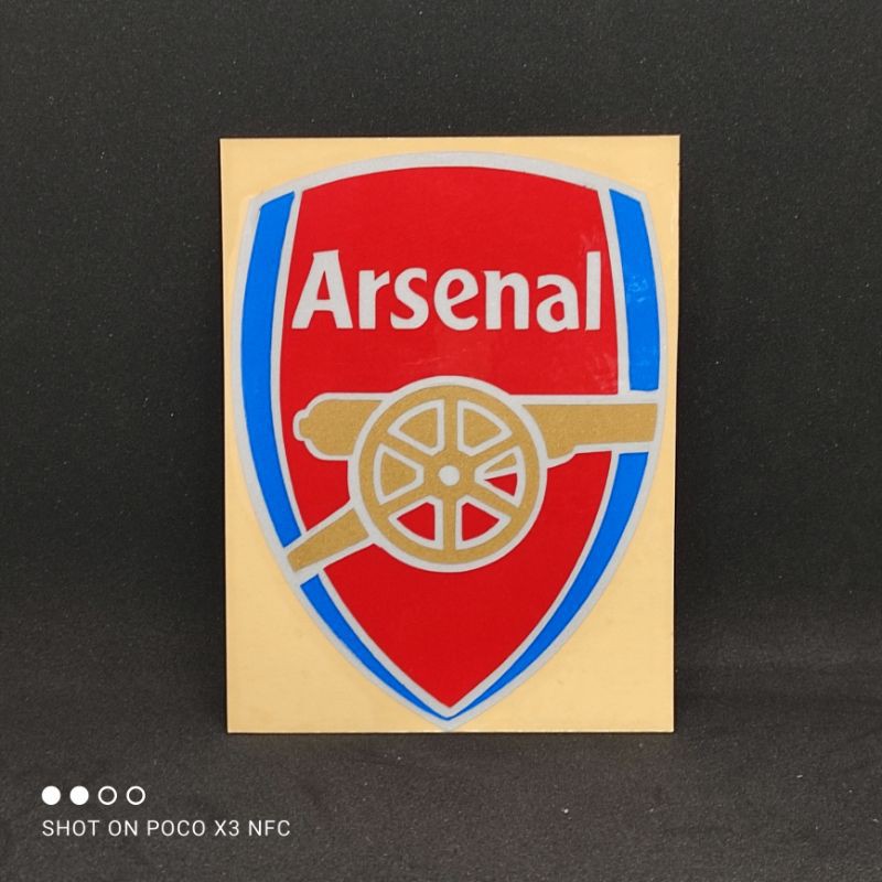 stiker cutting arsenal cutting stiker bola