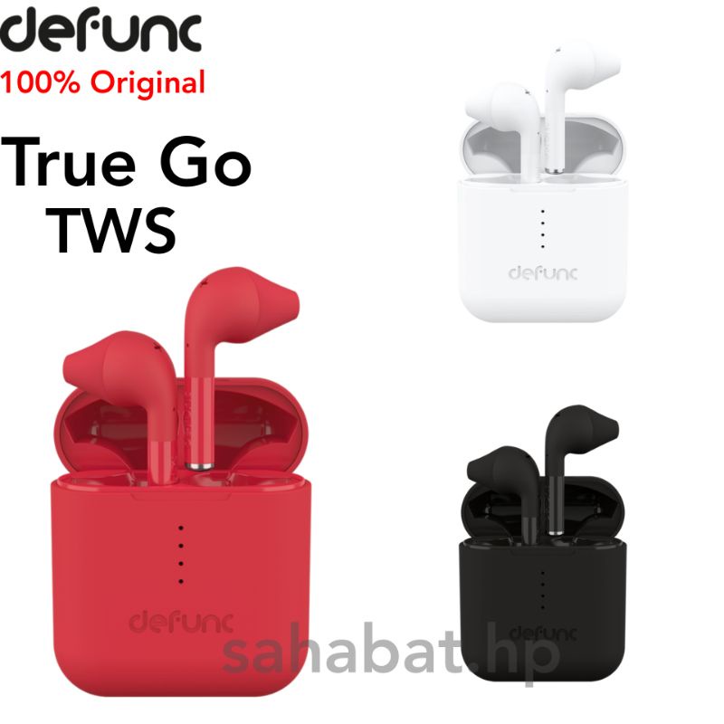 Defunc True Go TWS Original Garansi Resmi IMS Bluetooth Headset Earphone