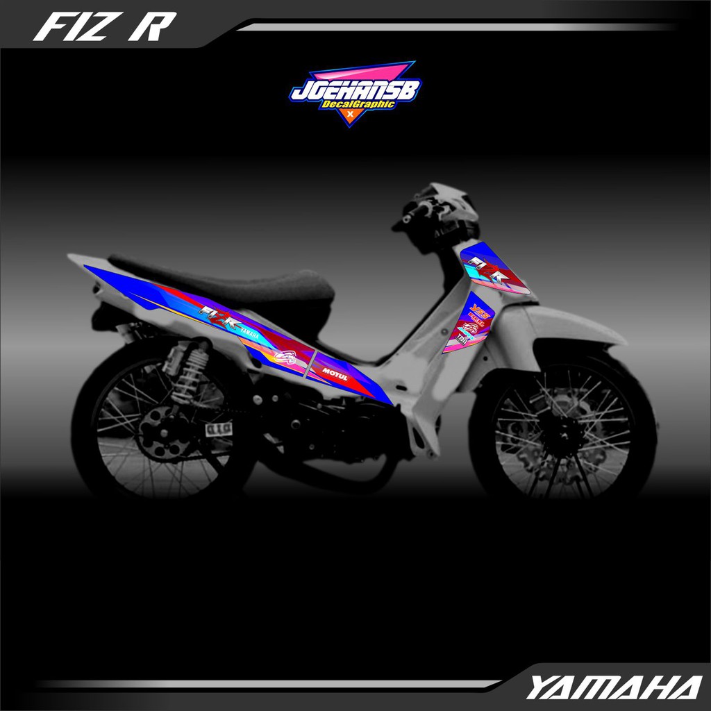 Striping FIZ R - Stiker FIZ R 2004 Racing Roadrace 08