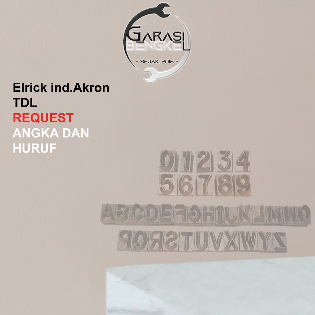 Request Stempel Angka / Huruf