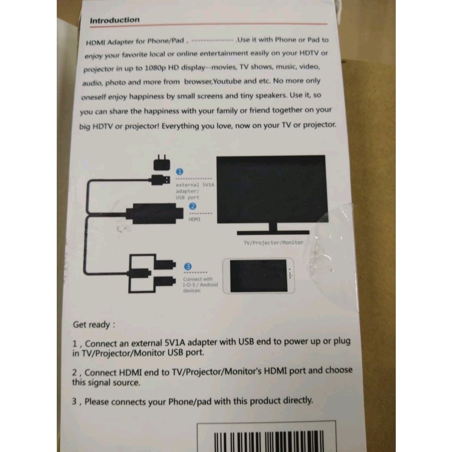 MiraScreen HDTV Wire Duo A5-14