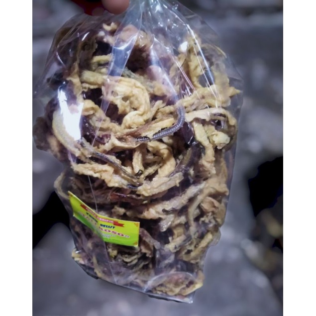 

belut goreng khas klaten 1kg