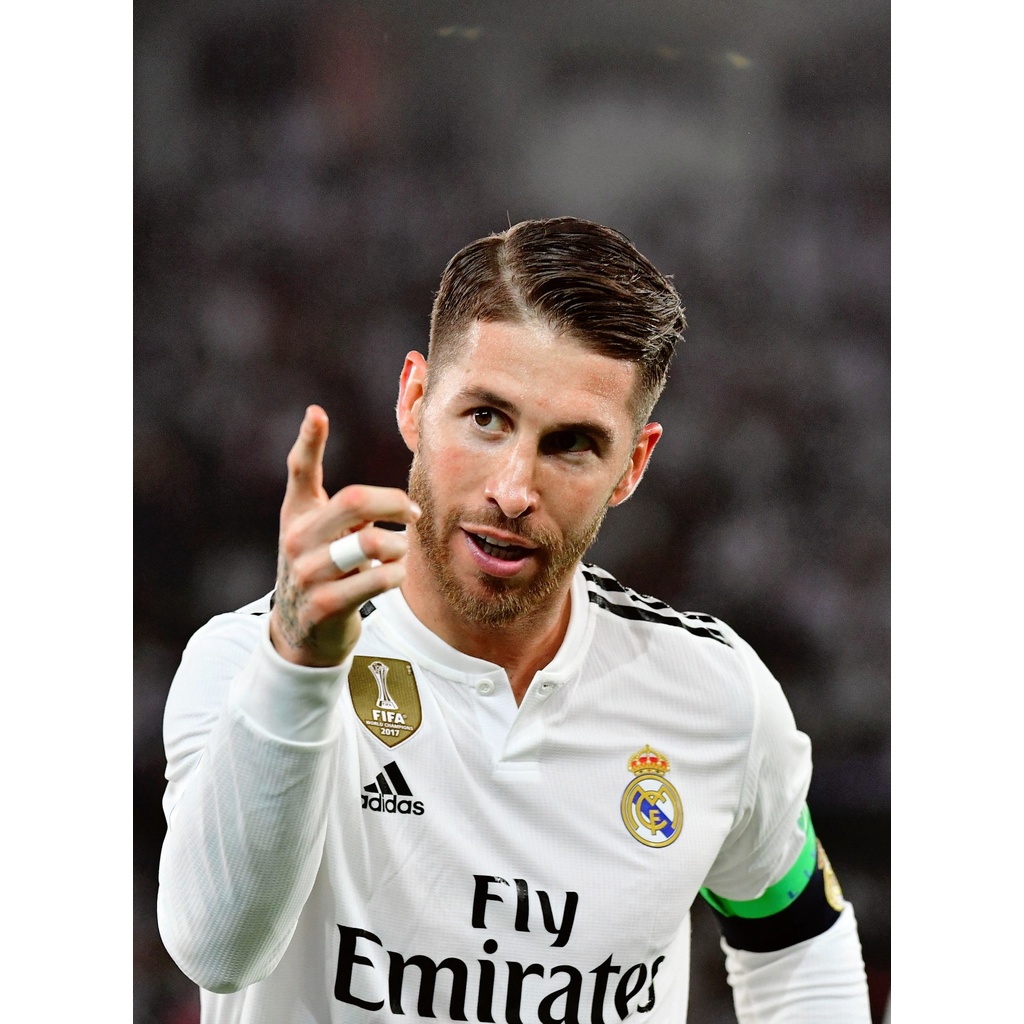 POSTER HIASAN DINDING | SERGIO RAMOS  / TIMNAS SPANYOL / PIALA EROPA 2021
