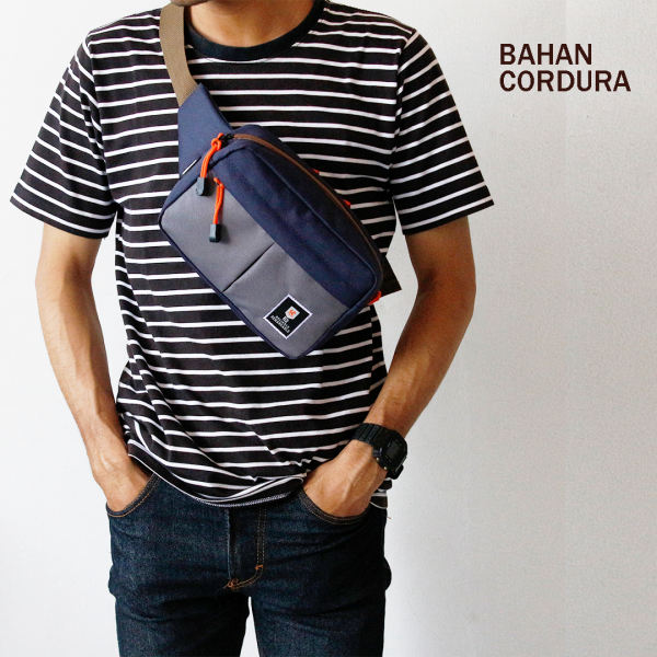 Tas BUFFERS MAJOR / Tas Selempang Pria / Tas WaistBag Pria R2