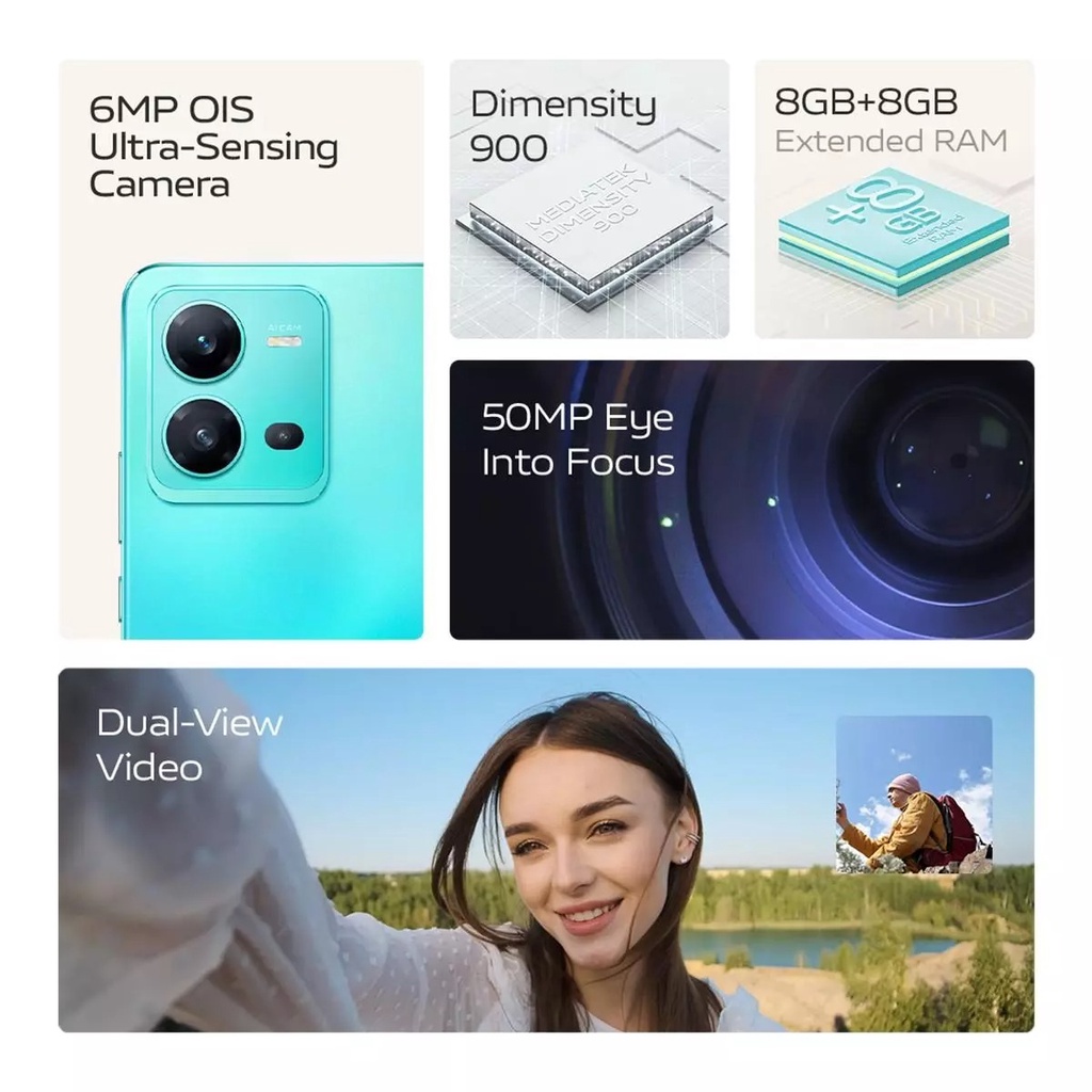 Vivo V25 5G 8GB + 256GB Garasi Resmi Vivo Indonesia