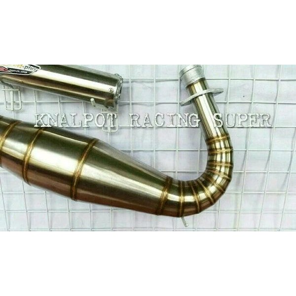 DSA  GRATIS ONGKIR Knalpot CREAMPIE JOGJA Zz1 For Ninja 2 Tak R - RR dan Ss Stainlees Cacing   .