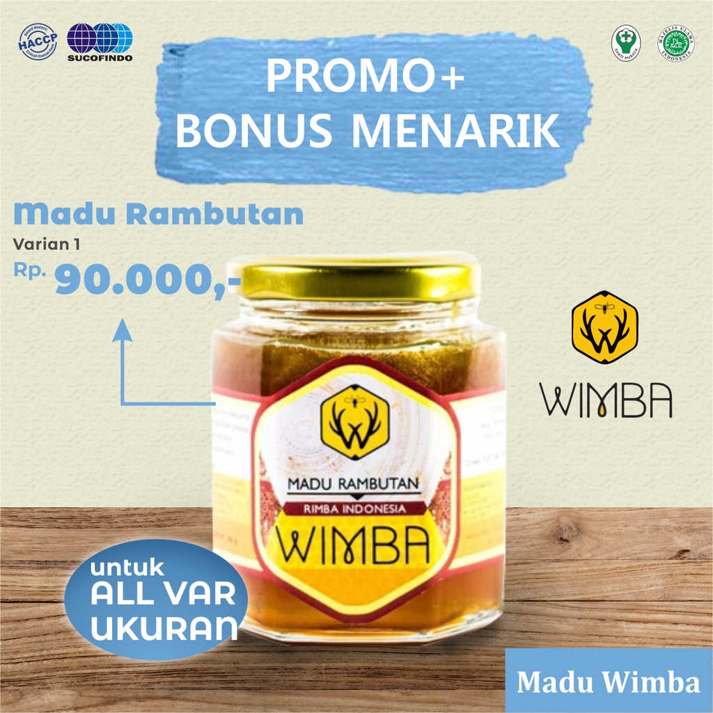 

Madu Rambutan 1 - Lebah Apis Melifera / Madu Asli - Madu Wimba -