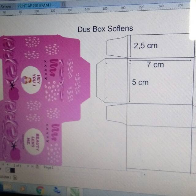 

Dus box Soflens min.500 pcs