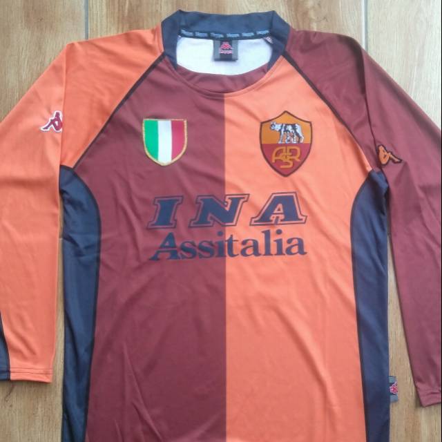 Jersey Retro Roma 2002 LS Batistuta